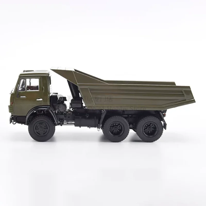 Фото Масштабная модель самосвала КАМАЗ-5511 из литого металла 1:43, имитационная игрушка, коллекционная настольная модель, подарок, статическая демонстрационная модель №4
