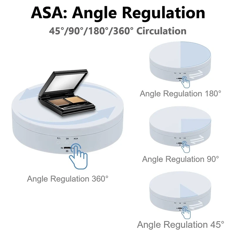 360 Degree Rotating Stand For Photography, 360°Rotating Stand, Display Table For Jewelry,Watches, Digital Products