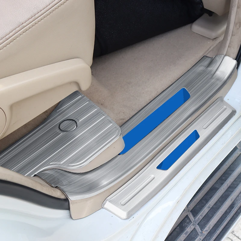 Пороговая педаль из нержавеющей стали для Toyota Land Cruiser Prado 150 Lc150 Fj150 2010-2022 2021