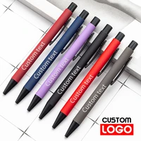 metal gift advertising pen promotional pen student stationery office writing ballpoint pen custom logo lettering name wholesale