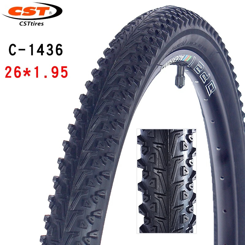 

CST Mountain Bike Tires C1436 26 Inches 26*1.95 Bicycle Accessories Steel Wire Tire Antiskid and Wear Resistant Bicycle Parts