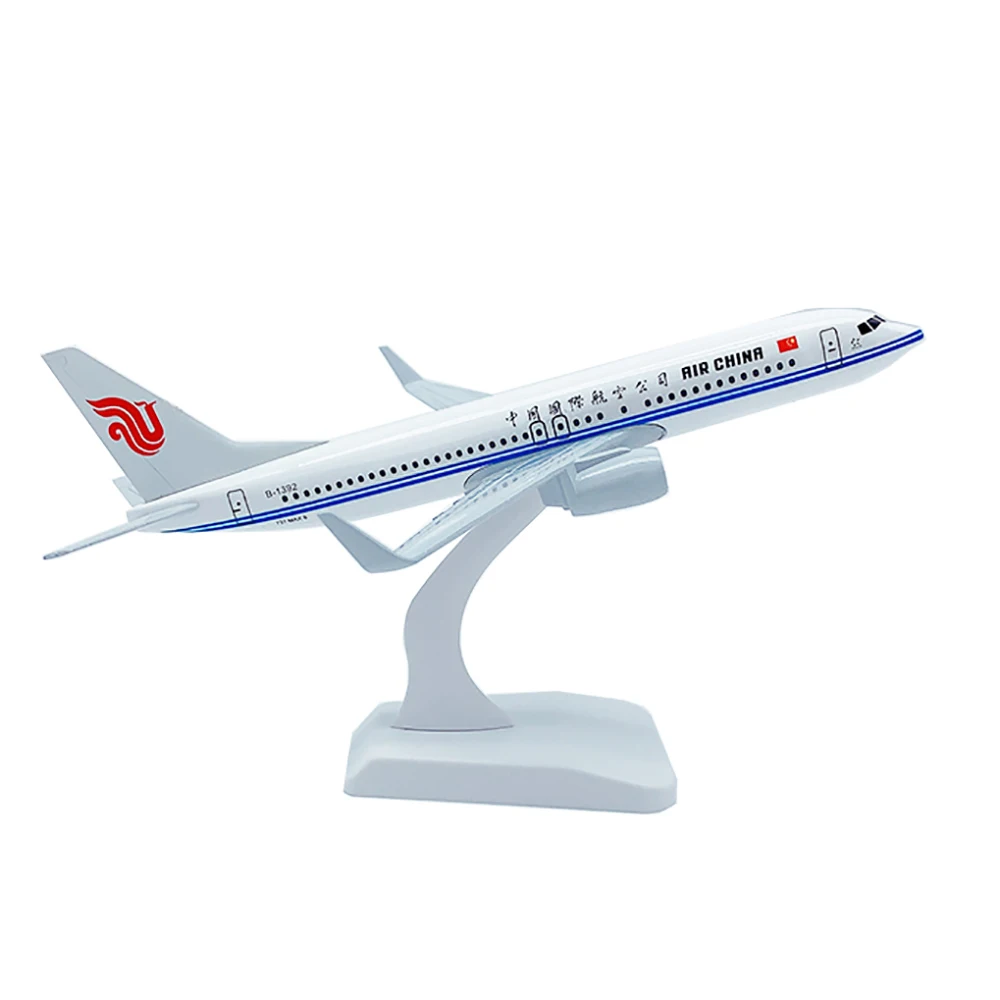 

Самолёт 20 см, самолёт Боинг 737, самолёт из китайского сплава, модель B737 с колесом, игрушки, украшение для детей, подарок для коллекции