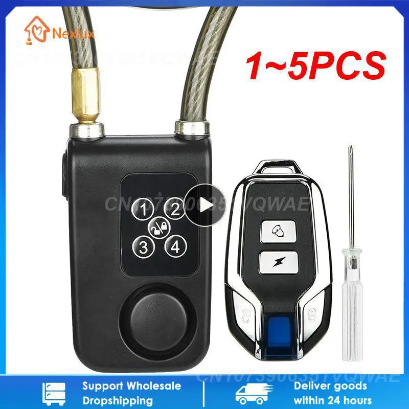 1 ~ 5 шт. интеллектуальный замок сигнализации противоугонная цепь для