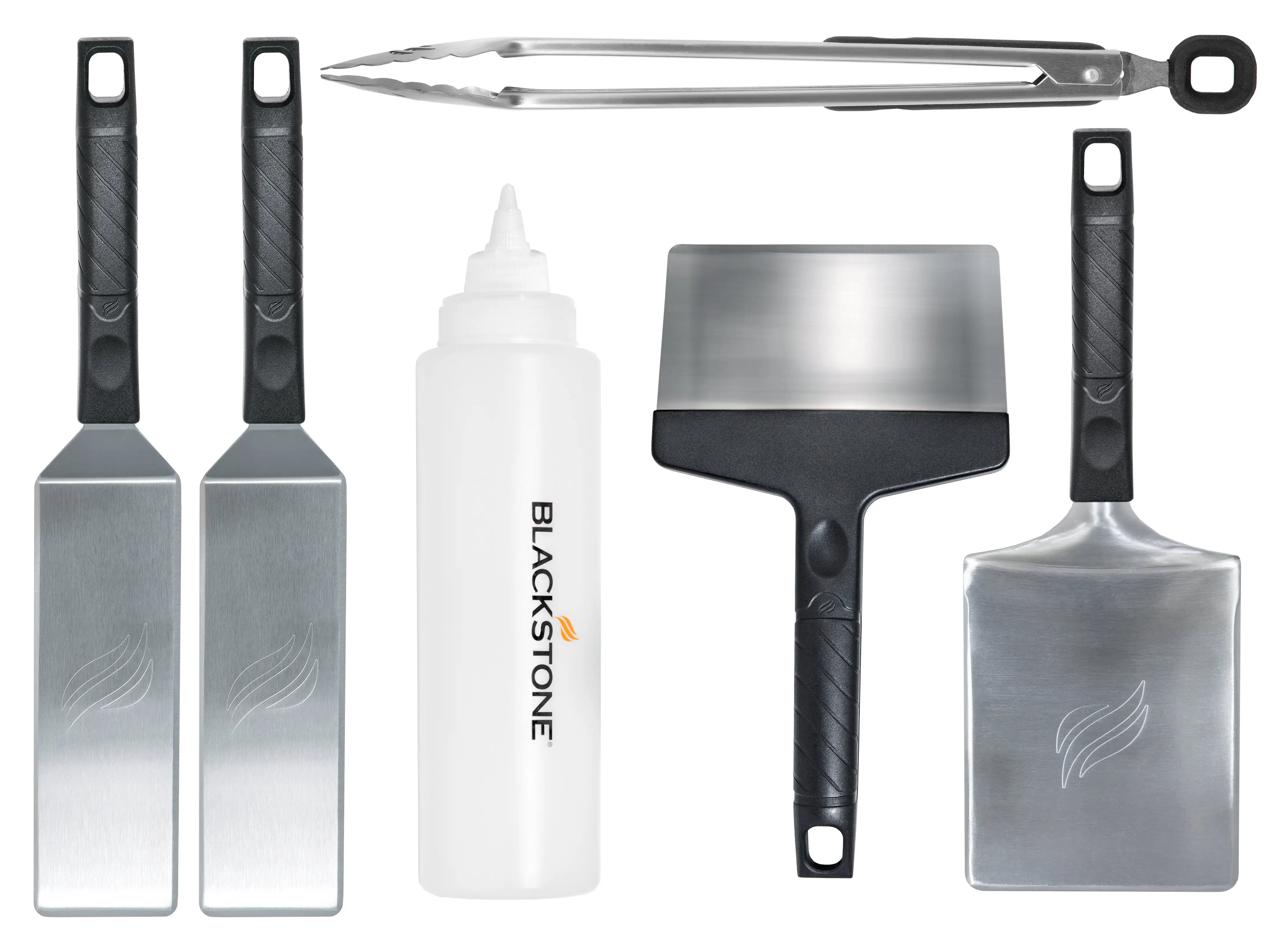 

Stainless Steel 6-Piece Spatula Griddle Set
