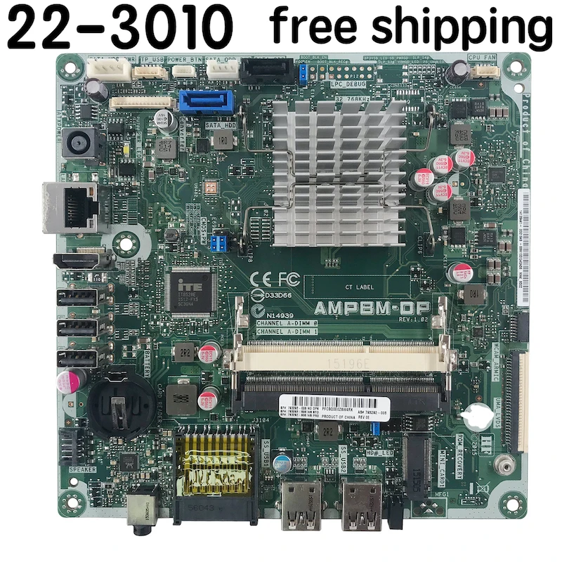 

AMPBM-DP for HP 22-3010 AIO Motherboard 793292-006 793292-506 Mainboard 100% Tested Fully Work
