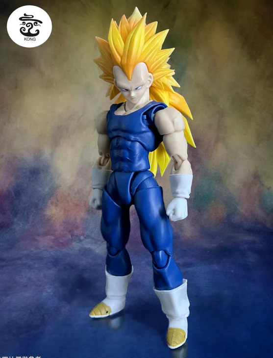 В наличии Kong Studio SHF SSJ3 Вегета Vegeto вегетто экшн-фигурка игрушка |