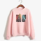 Худи Kpop NCT 127, Женская Повседневная хлопковая толстовка с круглым вырезом и принтом, одежда, пуловер, толстовки с длинным рукавом с принтом, пальто