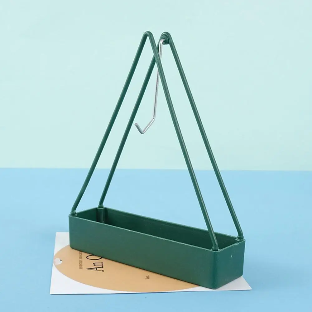 Держатель кованой спирали для комаров с подносом