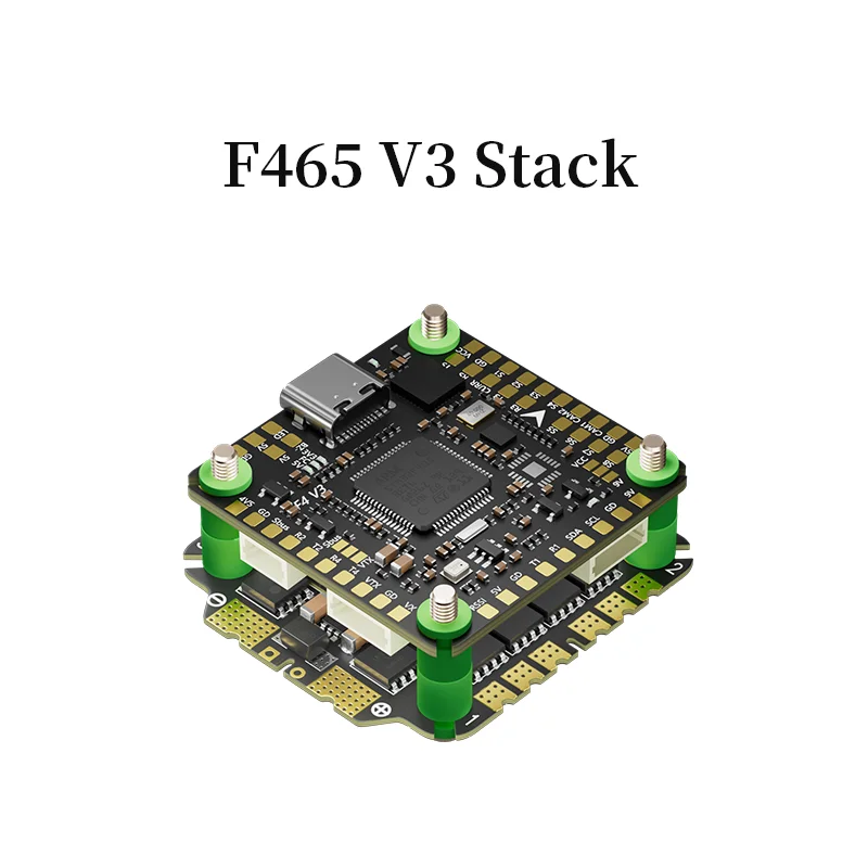 Aocoda-RC F465 V3 Stack F405 3065AM32 65A 4in1ESC 30x30mm 3-8S на FPV Фристайл Дрон