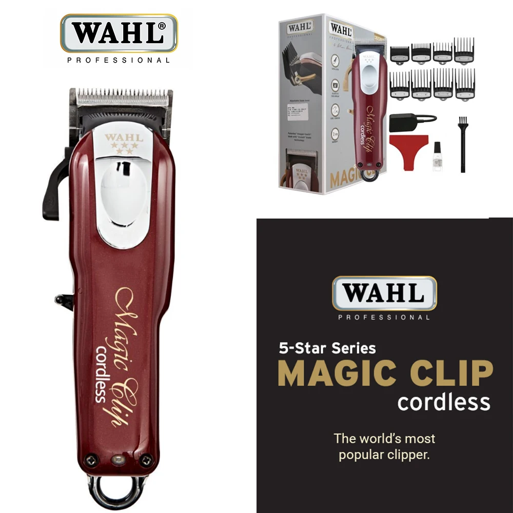 Wahl 8148 Professional 5 Star Cordless Magic Clip Hair Clipp
