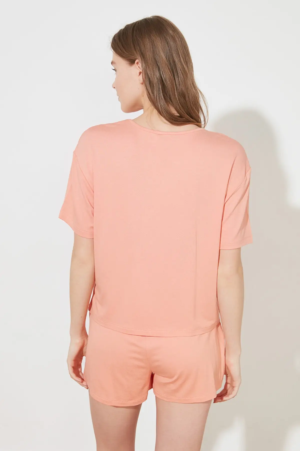 

Trendyol Printed Knitted Pajamas Set THMSS21PT0575