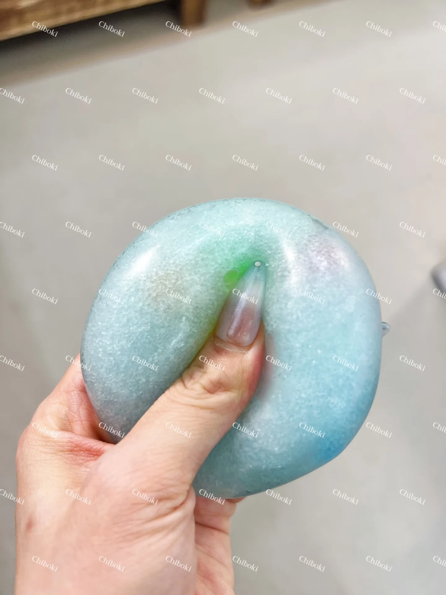 Фото Мячики-сквиши XiLing Shop Chiboki Original ручной работы, с плотной гелевой текстурой, имитирующей ледяную кашу, игрушка-антистресс для снятия напряжения №5