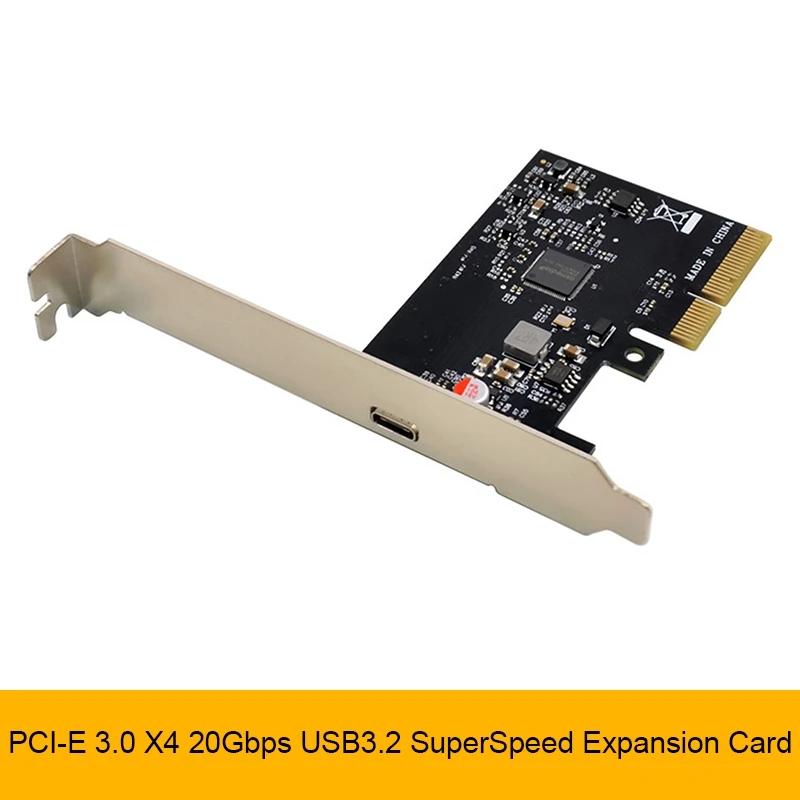 

PCI-E3.0 X4 USB3.2 Gen2x2 20Gbps Super Speed Industrial Conversion Expansion Card
