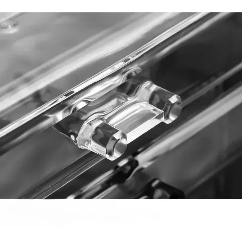 Коробки для хранения косметики акриловые прозрачные ящики стильные органайзеры