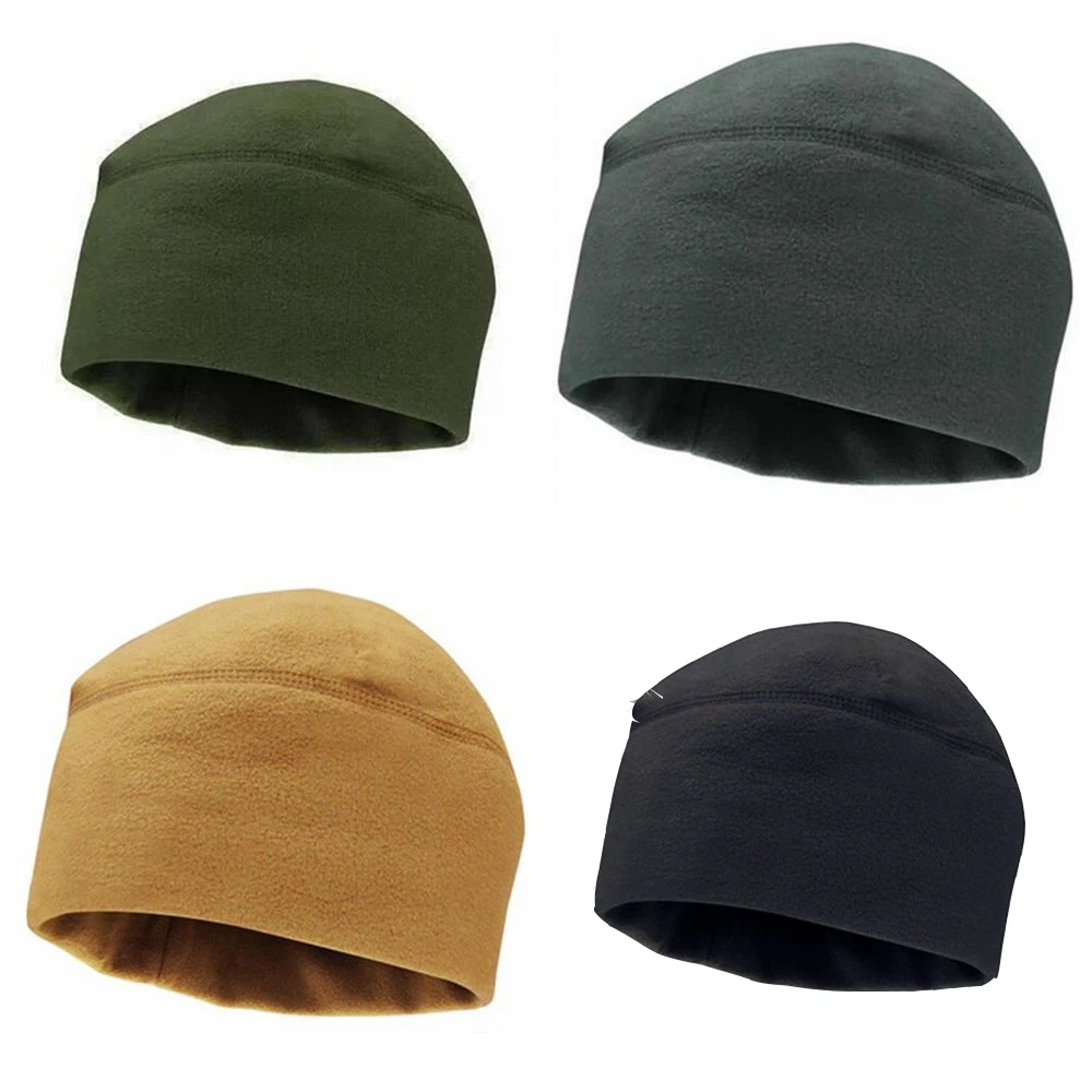 

1 PC Unisex Warm Fleece Hats Winter Autumn Classic Outdoor Windproof Hiking Fishing Cycling Hunting Military Tactical Caps