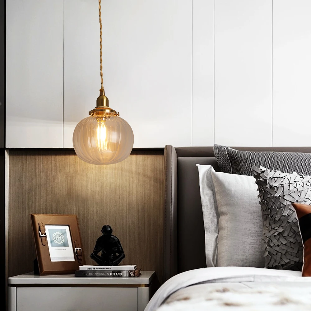 Светодиодная зеленая подвесная люстра в скандинавском стиле потолочный