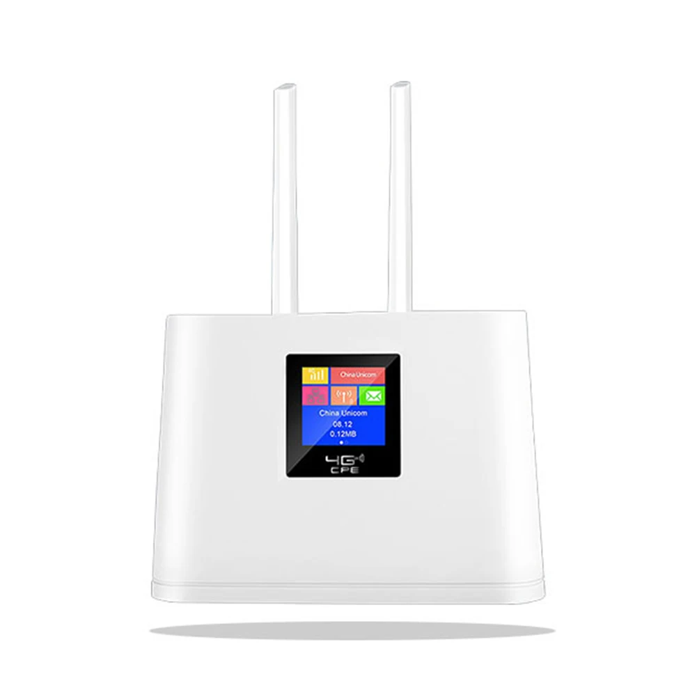 

Разблокированный 4G Роутер, внешняя антенна, беспроводной 4G CPE908 Wi-Fi роутер WAN LAN широкополосный 150 Мбит/с со слотом для Sim-карты
