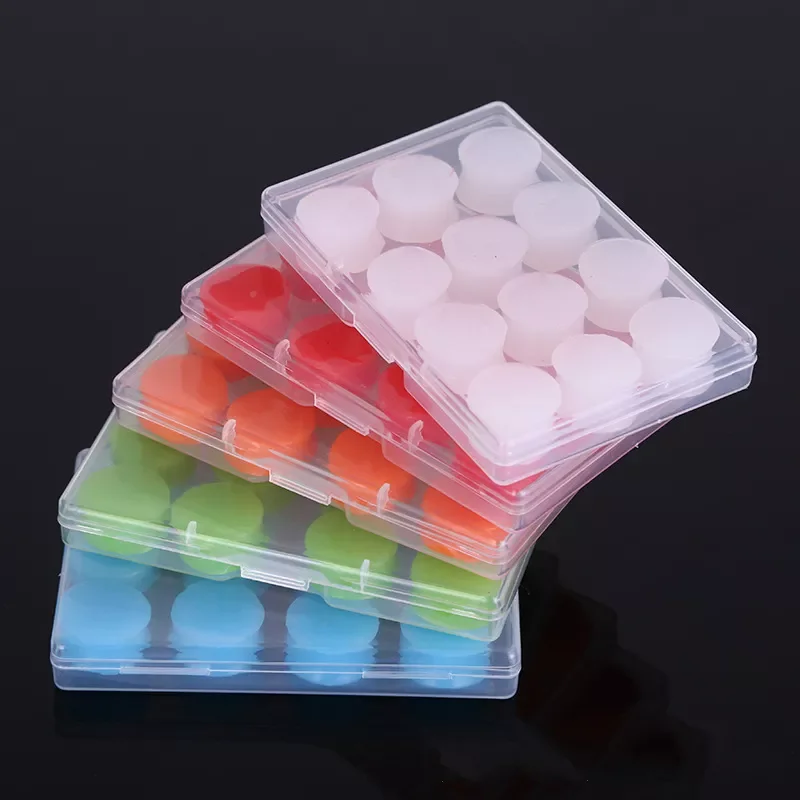 

Silicone Ear Plugs Noise Reduction Sleep Anti Canceling Sound Insulation Earplug Protection Sleeping Reusable Ear Plugs
