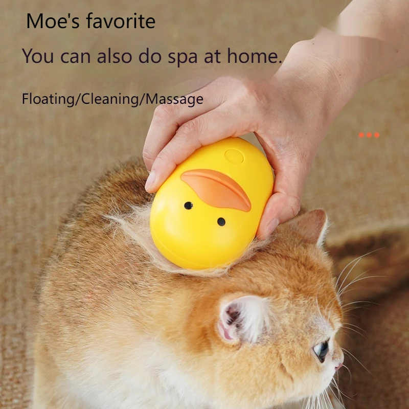 Щетка для чистки и массажа домашних животных