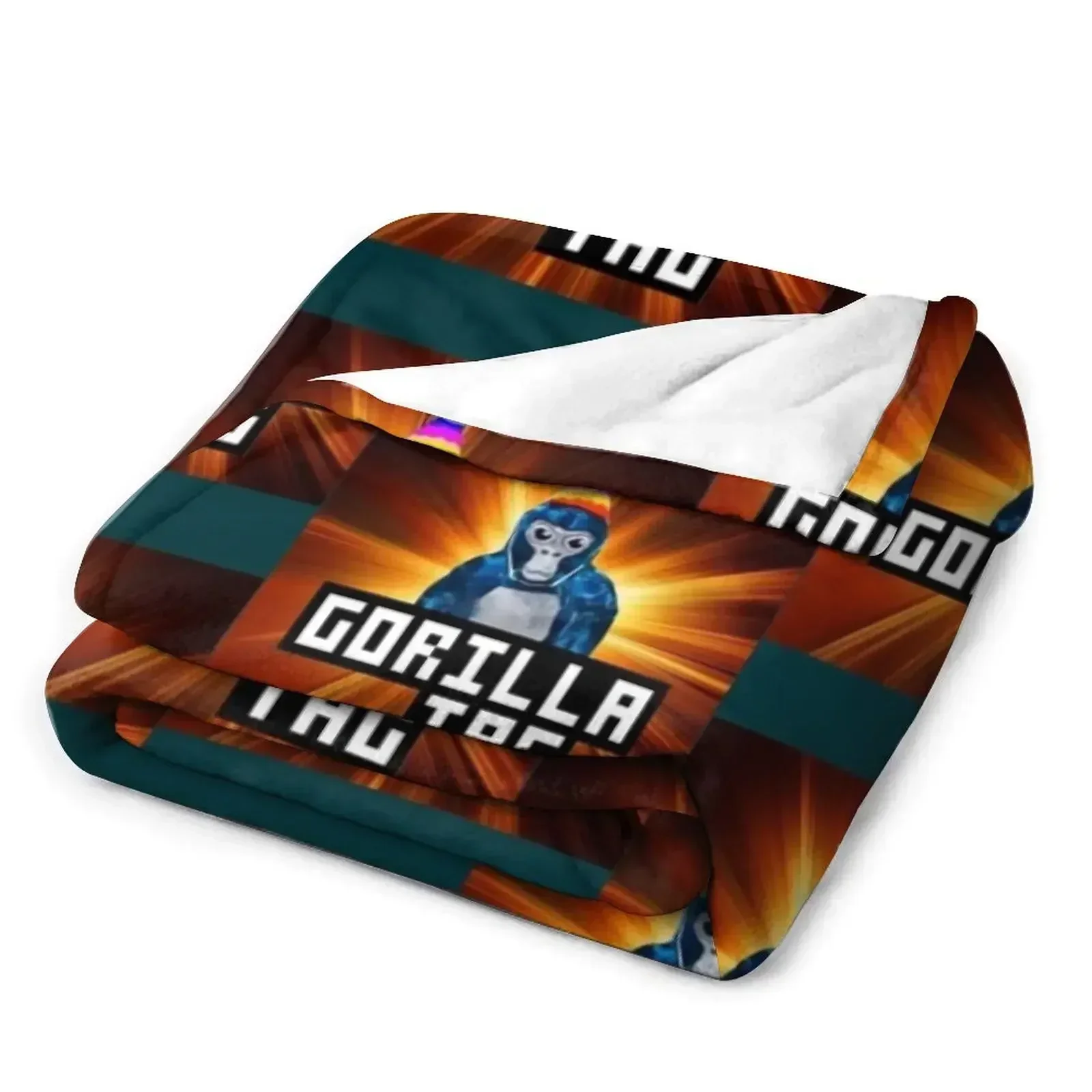 Одеяло с огнем на день рождения Gorilla Tag роскошное одеяло для путешествий одеяла