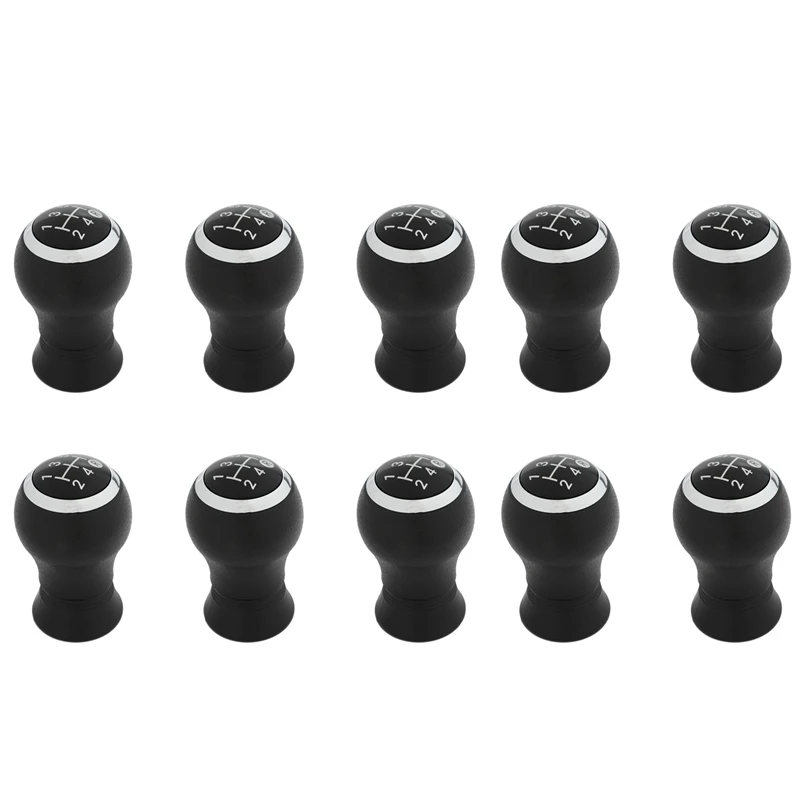 

10X 5 Speed Mt Car Gear Shift Knob Gear Knob Cover Shifter Lever Stick For Toyota Yaris 2005-2010