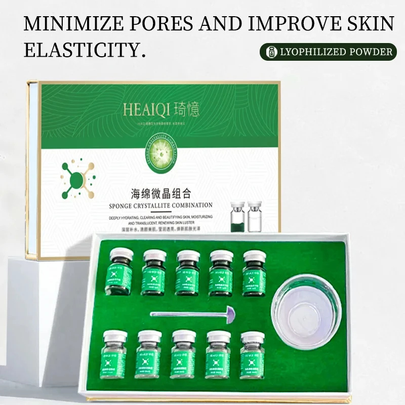 

70% Sponge Microcrystal Freeze-dried Powder Repair Acne Clean Hair Follicles Remove Blackheads Seaweed Bone Plant Skin Care