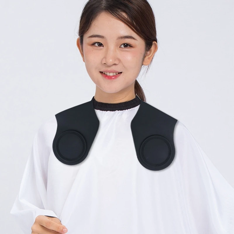 

Professional Hairdressing Cape Waterproof Hair Coloring Wraps Barber Shoulder Pads Hair Dyeing Haircut Apron Drop Shipping