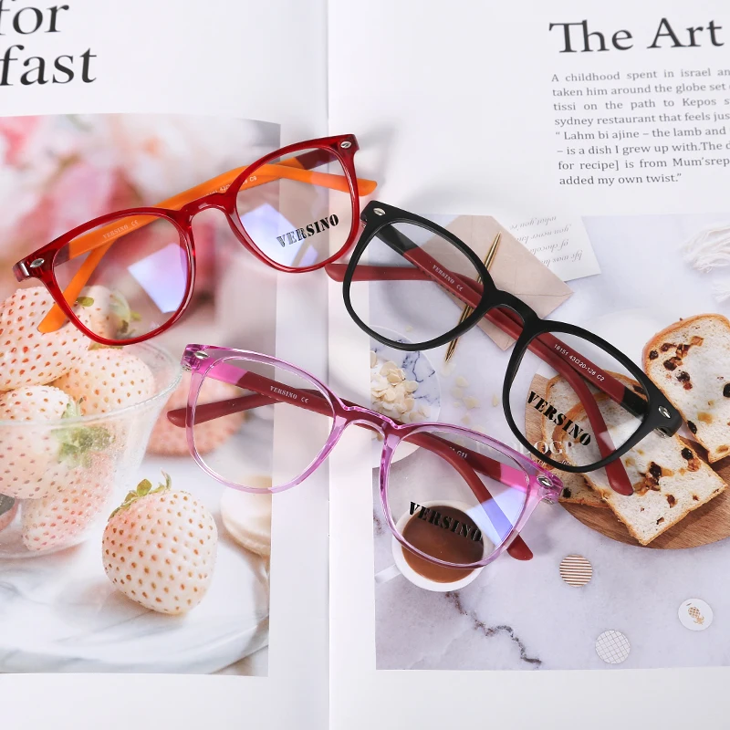

LORETOROSA Cute Children Eyeglasses Prescription Eyewear Myopia Optical Frame For Kids Boys And Girls Purple Black Orange