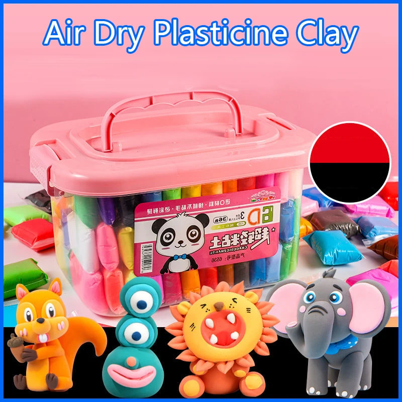 

Глина детсветильник развивающая, 12/24/36 цветов