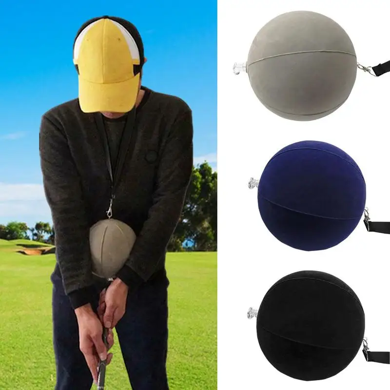 

1 Pc Golf Swing Trainer Ball Assist Posture Correction Training For Golfers Adjustable Smart Impact Ball Golf Swing Training Aid