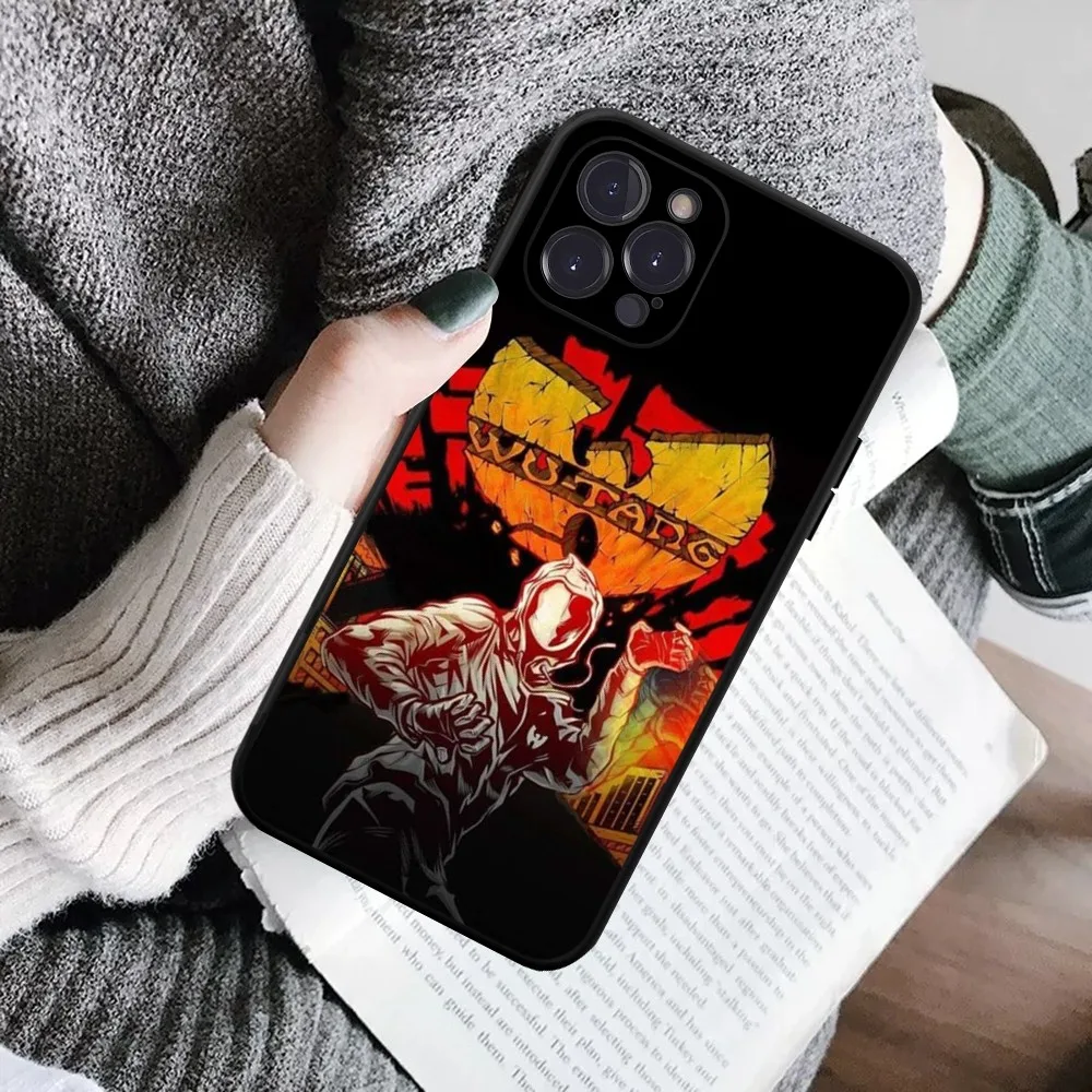 Hip-Hop Band W-Wu-Tang Phone Case For IPhone 16 15 8 7 6 6S Plus X SE XR XS 14 11 12 13 Mini Pro Max Mobile