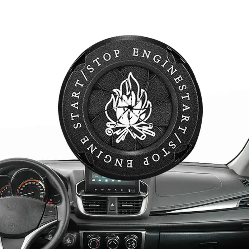 

Крышка кнопки запуска и остановки двигателя, внутренняя крышка кнопки запуска, крышка переключателя зажигания, самодельная крышка кнопки запуска двигателя автомобиля