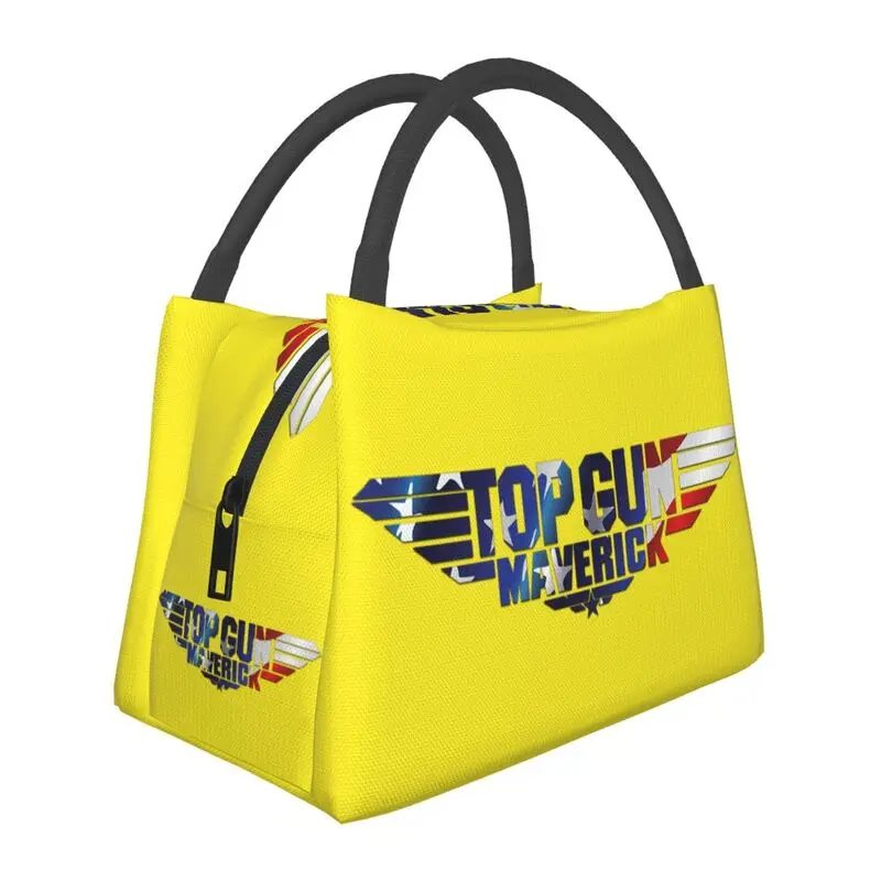 

Горячая пленка Top Gun Maverick Изолированные сумки для обедов для женщин портативный термоохладитель Bento Box больничный офис