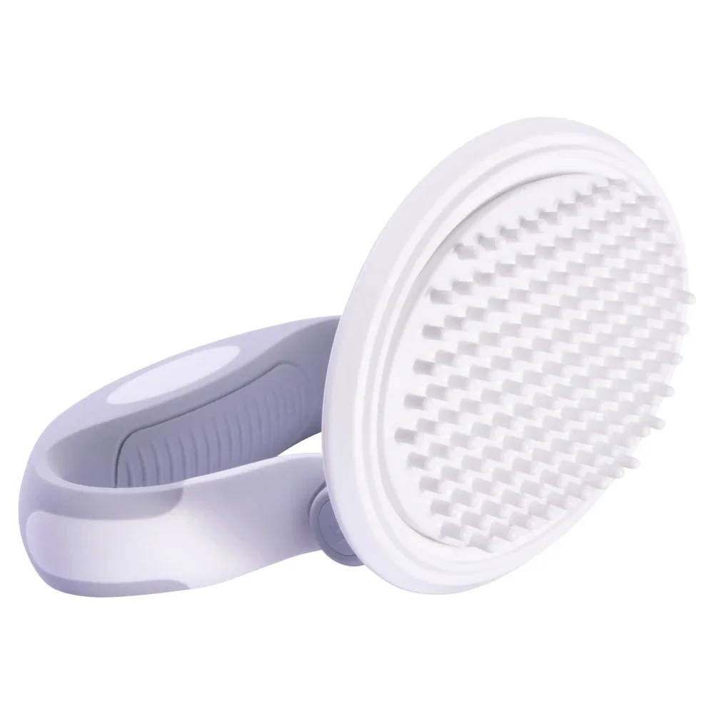 

Swivel Travel Silicone Massage Grooming Cat Brush