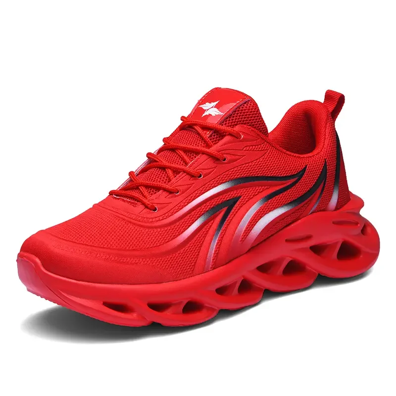 

Lac-up Men Sneakers Mesh Fashion Casual Shoes Mens Lightweight Vulcanize Shoes Comfortable Walking Tenis Branco Masculino