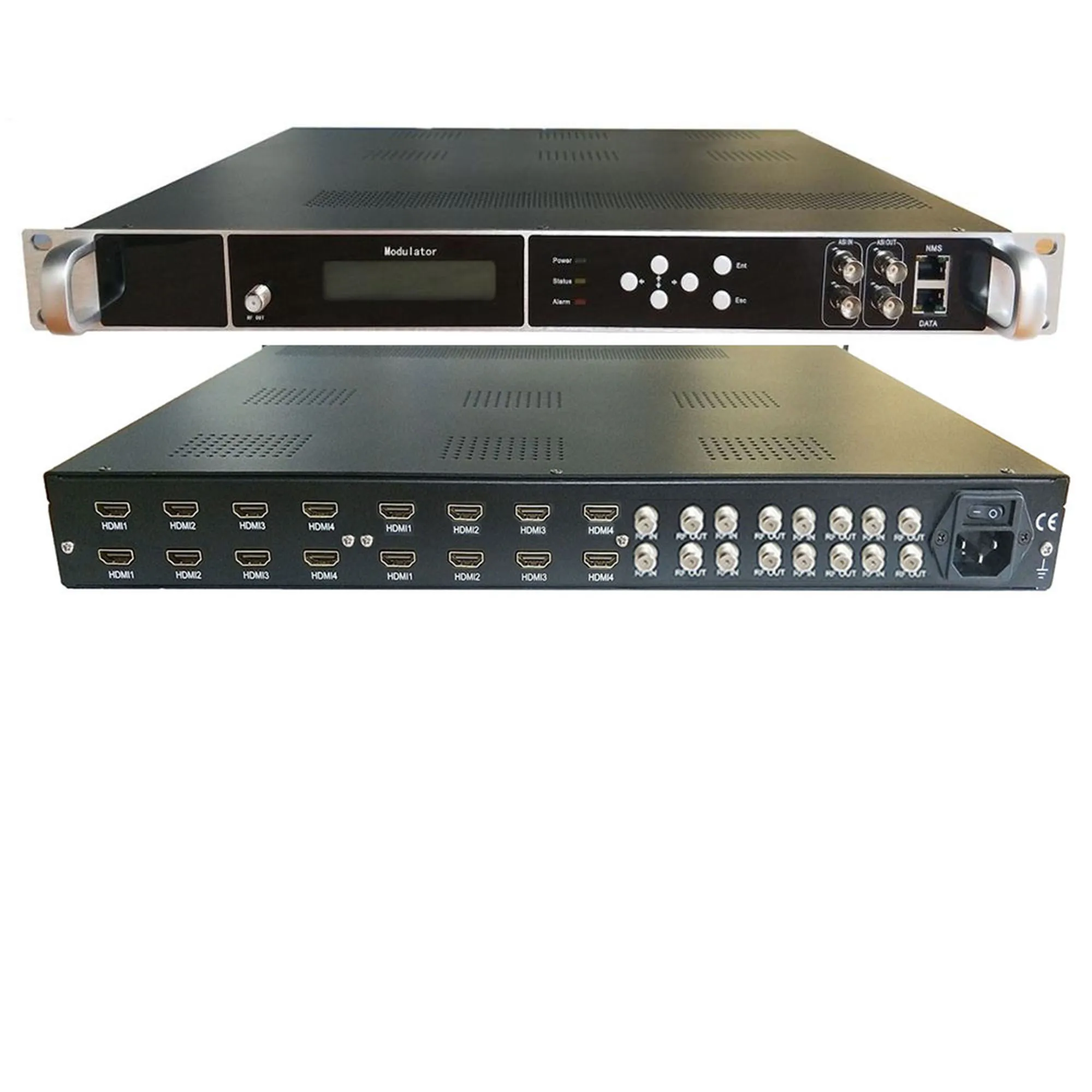 16-канальный HDMI + 8-канальный тюнер-приемник для DVB-T DVB-C ATSC ISDBT RF-модулятор IPTV CATV