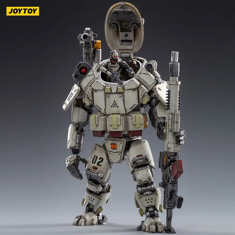 Фото [В НАЛИЧИИ] JOY TOY 1/25 Фигурка Iron Wrecker 02 - Тактический Меха, Аниме, Военная Модель №4