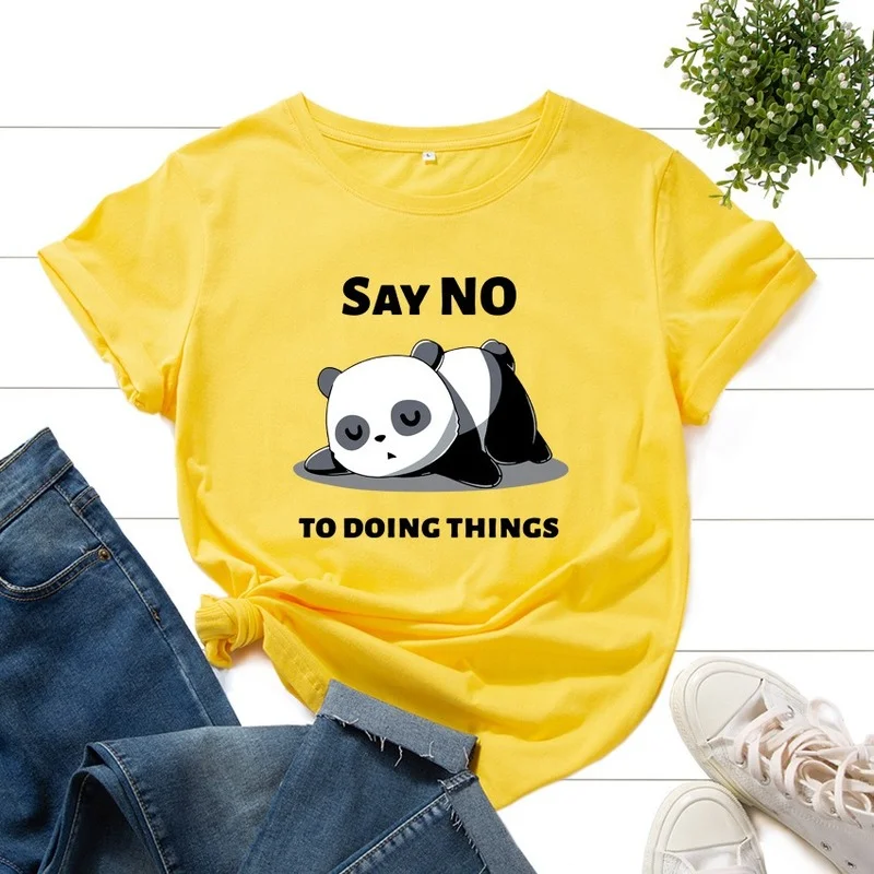 Женская летняя повседневная футболка с коротким рукавом и графическим принтом