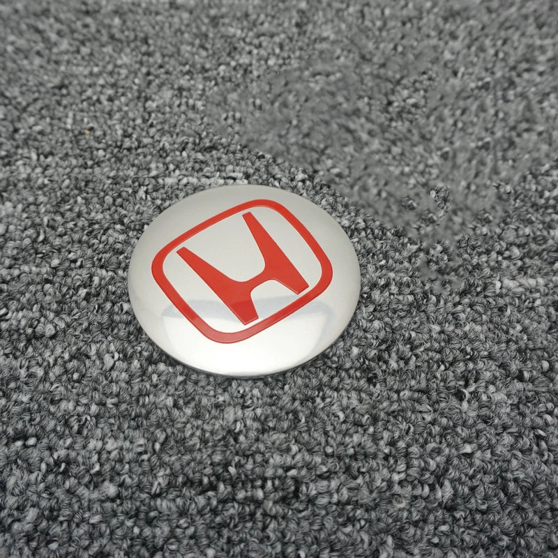 4 шт. 56 мм наклейка на крышку телефона из смолы значки аксессуары для Honda Civci CRV Accord