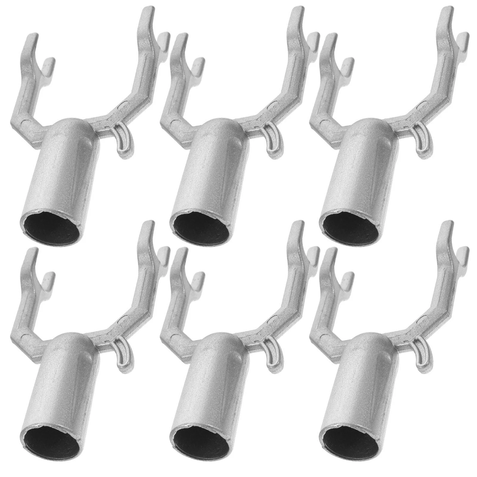 

6 Pcs Clothes Fork Head Support Sticks And Supports For Leaning Trees Supports Young Trees Leaning Aluminum Alloy Stands
