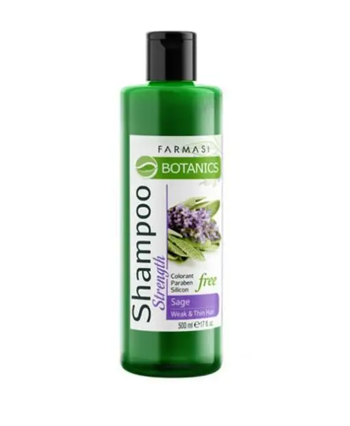 

Farmasi botanical sage extract for shampoo and fine stringed hair 500 Ml