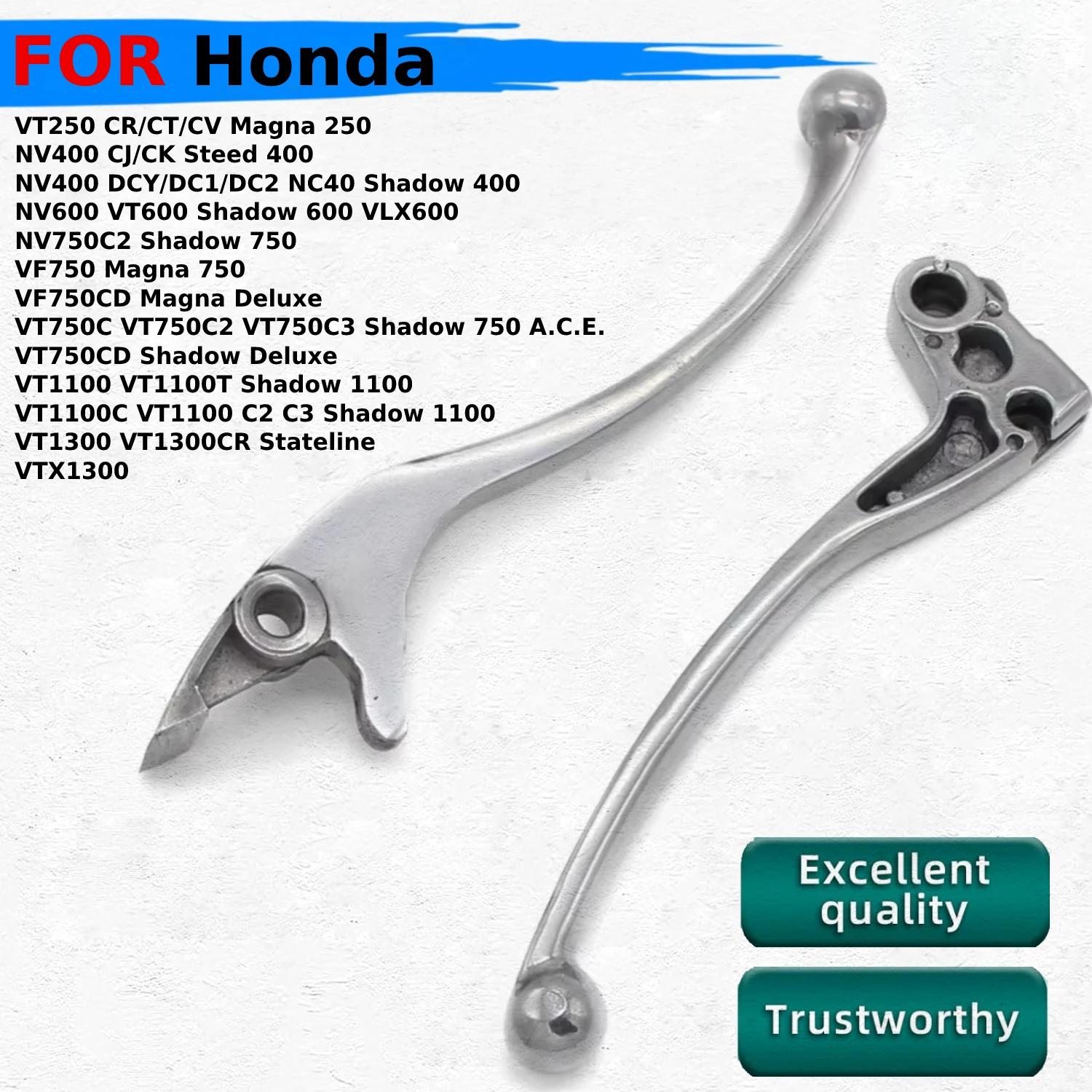 

Передние тормоза и рычаги сцепления мотоцикла для Honda VT600 Shadow 600 VLX 600 NV750C2 VF750 VF750CD VT750C VT750C2 VT750C3 VT750CD