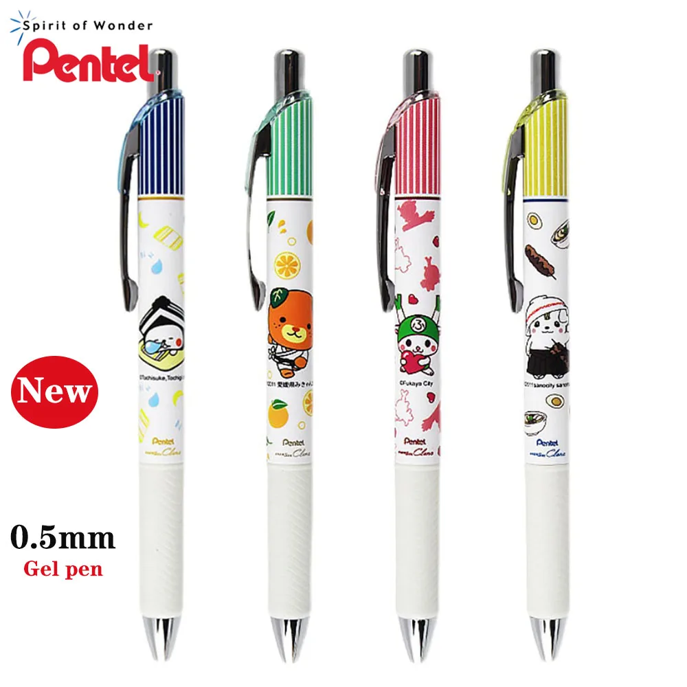 

1ps Japanese Stationery Pentel BLN75 Limited Gel Pen 0.5mm Replaceable Refill Ballpoint Pen Office Accessories Cute Stationery