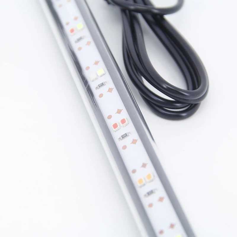 Разноцветная светодиодная подсветка для аквариума 17-37 см с USB погружная лампа