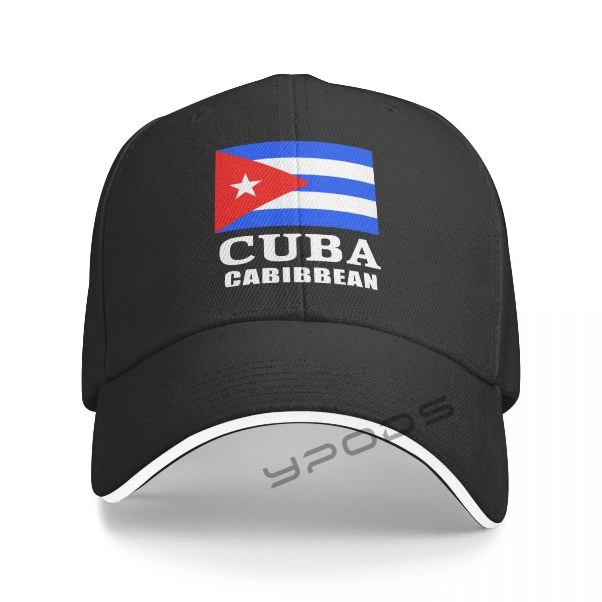 

Flag Of Cuban Cuba Flag Baseball Cap Men Adjustable Mustang Trucker Dad Valve Caps Mens Hats and Caps
