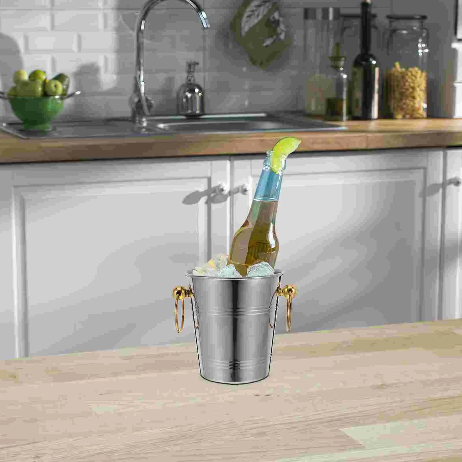 Ведро для хранения льда ведро пива охлаждения вечеринок баров KTV с двойными