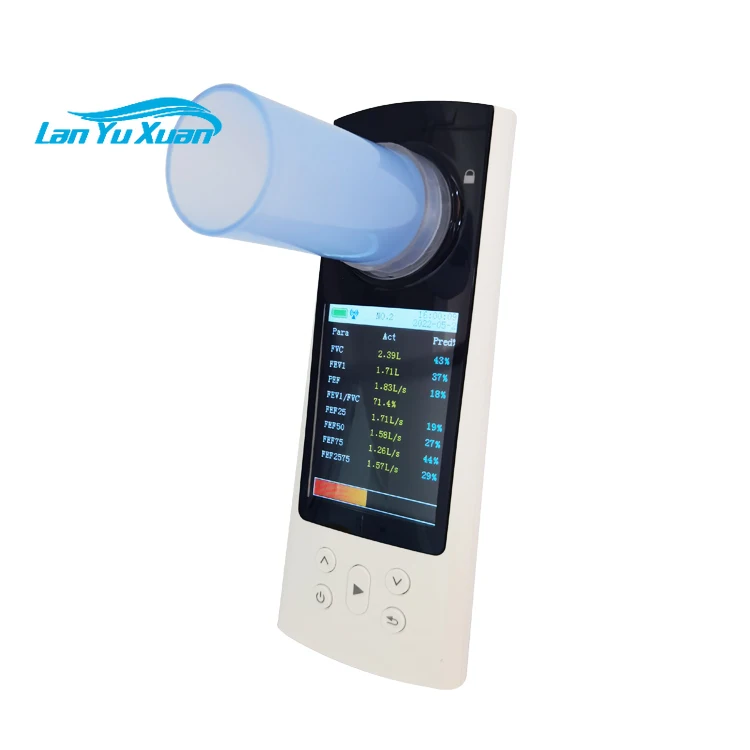 

Спирометр SP80 с трендовым графиком, цветной дисплей, измеритель функции легких