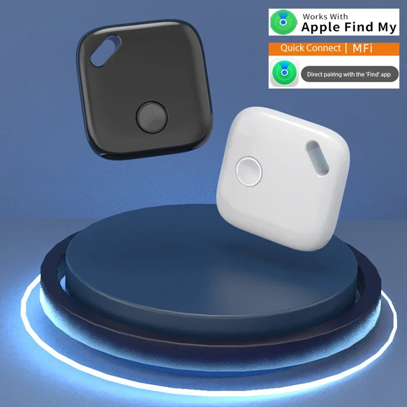 Портативный GPS-трекер мини-умный трекер работает с Apple Find My APP Bluetooth