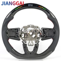 customized leather carbon fiber racing car steering wheel for mini f54 f55 f56 f57 2014 2015 2016 2017 2018 2019 2020 2021