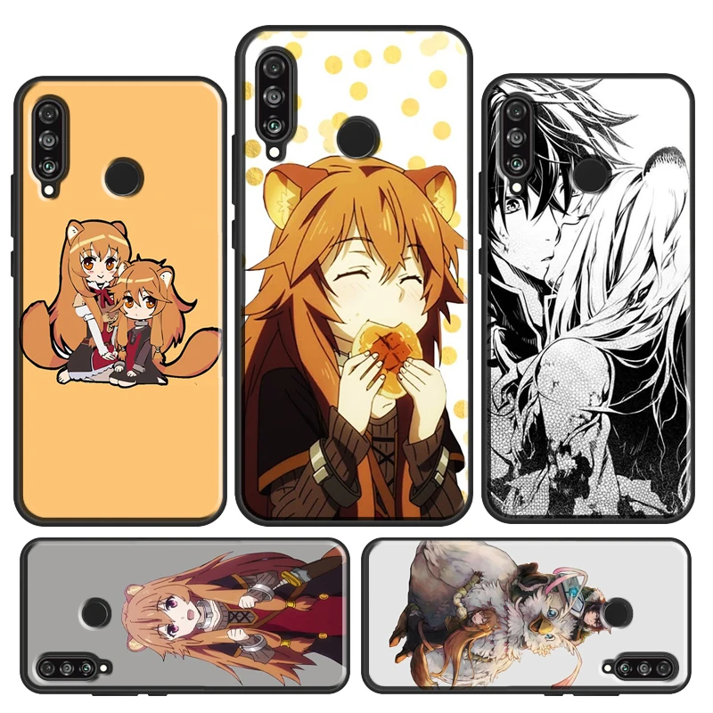 Чехол для Huawei P20 P30 P50 P40 Lite P Smart Z 2019 Nova 9 5T Tate no Yuusha no nose agari Raphtalia для Honor 50 Pro X7 X8 X9